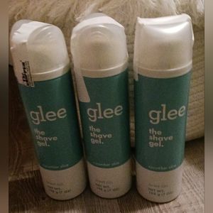 NWT!! GLEE 3pk (7oz) Cucumber Aloe Shaving Gel